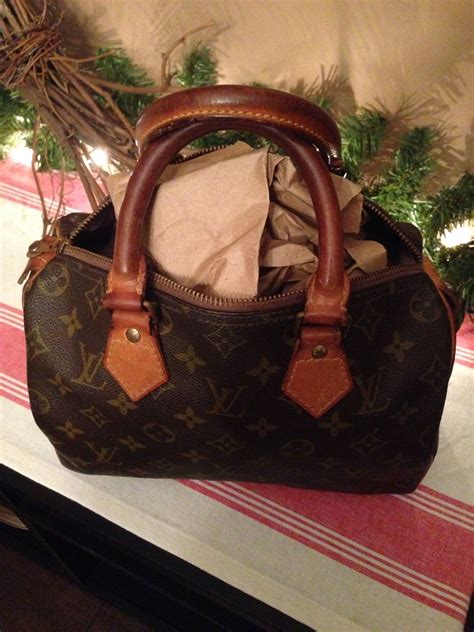 vintage lv speedy 25.